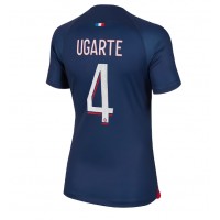 Paris Saint-Germain Manuel Ugarte #4 Domáci Ženy futbalový dres 2023-24 Krátky Rukáv